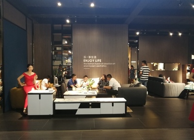 乐家生活与迷尚两厅闪耀2018成都家具展，开启家具批发新篇章